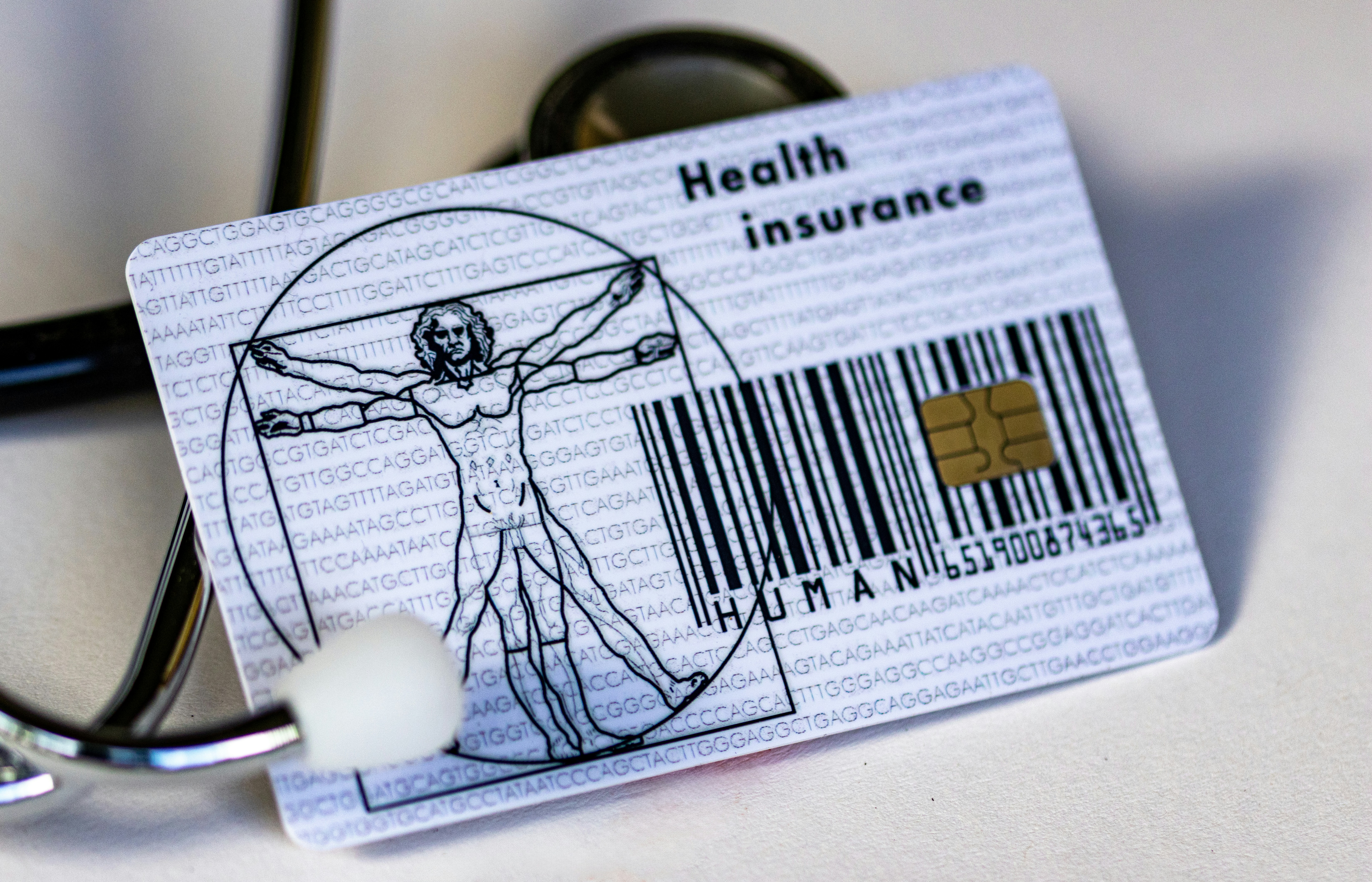 Extended health benefits card for insurance coverage for psychologists.